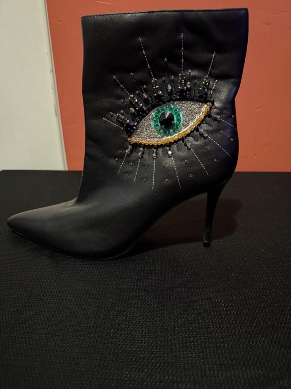 KURT GEIGER LONDON
Women's Belgravia Pointed Toe Evil Eye High Heel Ankle Boots